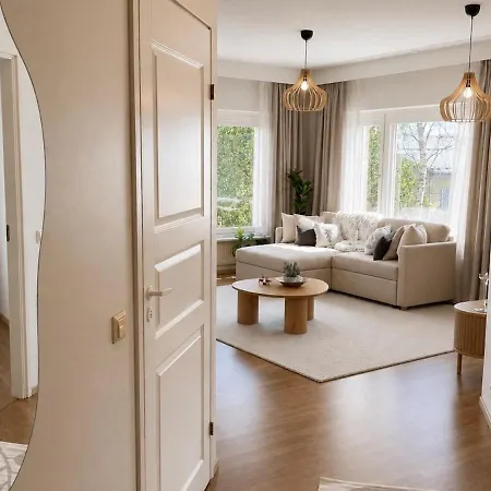 Nordic Haven Near Center I Private Sauna I Wi-fi Apartmán *